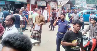 বরিশালের গৌরনদীতে বিএনপির দুই গ্রুপের মধ্যে ধাওয়া-পাল্টা ধাওয়া